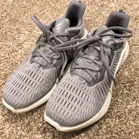 adidas | Shoes | Adidas Alpha Bounce Beyond Gray 8 New | Poshmark